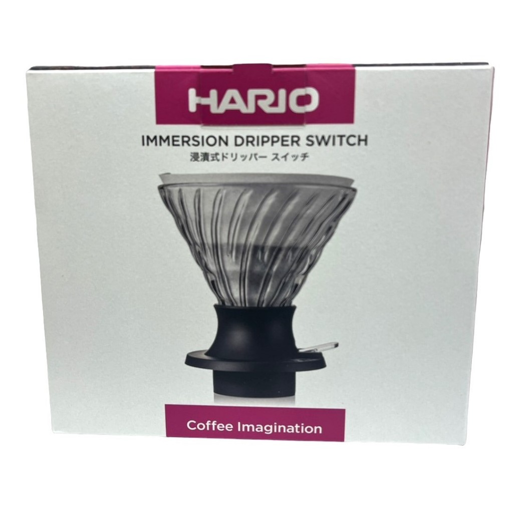 HARIO-SWITCH 浸漬式聰明濾杯 (360ml/200ml )  玻璃材質 1入/盒 SSD-360/200-B