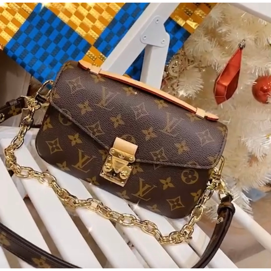 二手旗艦 LOUIS VUITTON LV 字紋 郵差包 手提包 肩背包 斜背包 三用包(中友店)