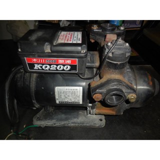 (二手) 木川<流控恆壓>泵浦/抽水機~KQ200~1/4HP~3405RPM~使用電壓AC110V/220V <28>