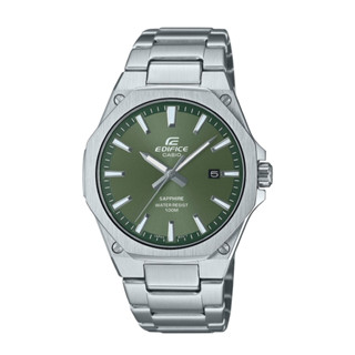 CASIO卡西歐 EDIFICE 輕薄 簡約 藍寶石玻璃鏡面 橄欖綠 EFR-S108D-3A_39.9mm