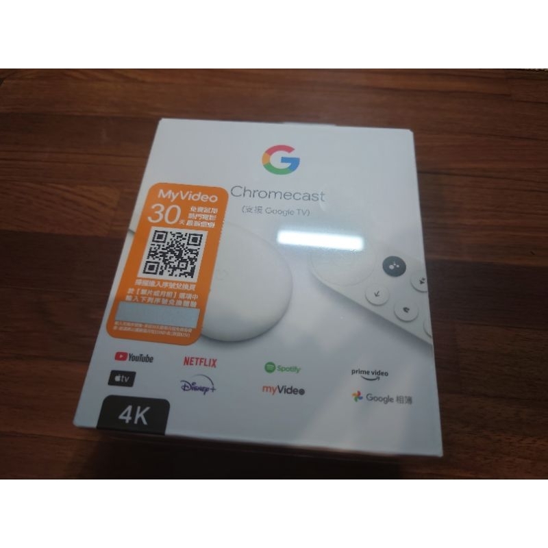 google chromecast 4k 全新