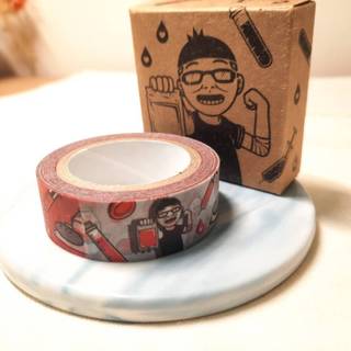 全新//DUNCAN×捐血_聯名紙膠帶