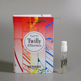 Hermes 愛馬仕 絲意荔韻 Tutti Twilly d’Hermes 女性淡香精 2mL 可噴式 試管香水 全新