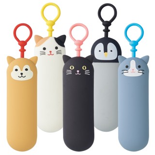 【中島商店】 LIHIT LAB PuniLabo A-7785 可愛動物 細長型 鑰匙包