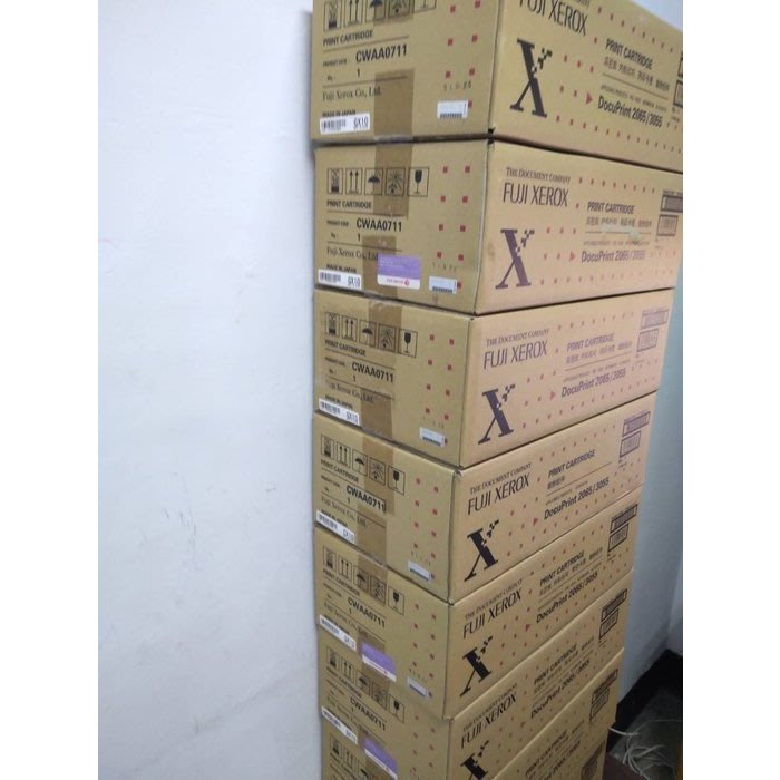 出清品 Fuji Xerox CWAA0711 原廠現貨感光鼓碳粉匣DP2065/3055(全新公司貨