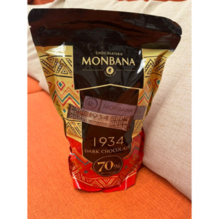 法國 MONBANA 1934 70%迦納黑巧克力條一包640g 559元--可超商取貨付款