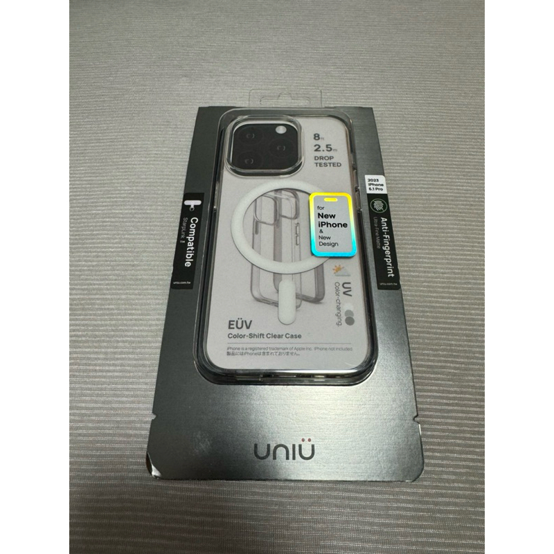UNIU MagSafe 系列 | EÜV 變色透明殼 iPhone15 Pro