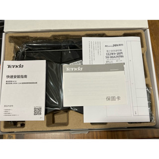 二手 9成9新 TENDA AC18 臺灣特仕版 超競速 AC1900 雙頻雙WAN 無線寬頻分享器 路由器