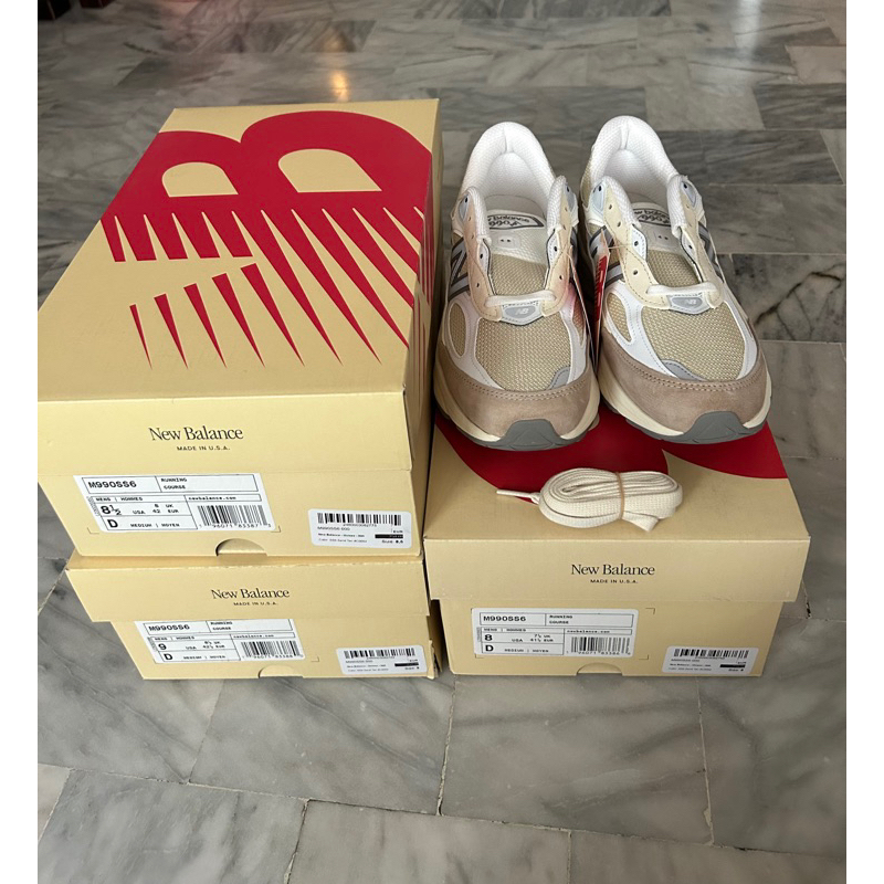 -現貨-New Balance 美製復古鞋_中性_奶油色_M990SS6  英美鞋