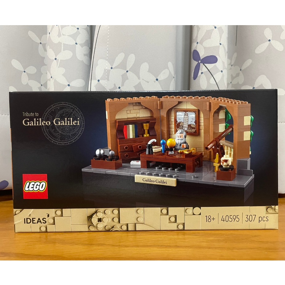 【椅比呀呀|高雄屏東】LEGO 樂高 40595 致敬伽利略伽利萊 Tribute to Galileo Galilei