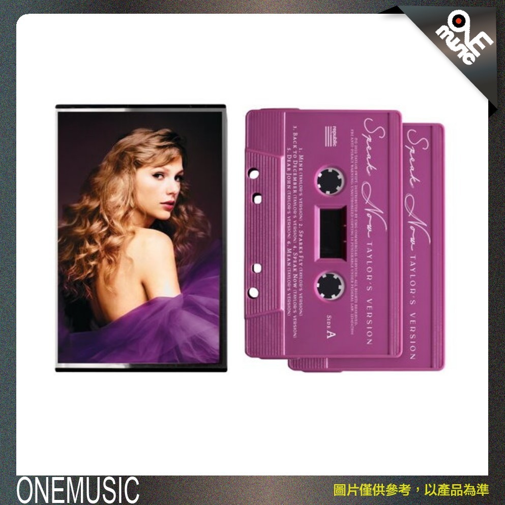 現貨 OneMusic♪ 泰勒絲 Taylor Swift - Speak Now (Taylor's Ver.)雙卡帶