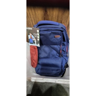 AMERICAN TOURISTER 17吋筆電後背包（藍）附USB插孔、防雨套LOGIX NXT(免運)