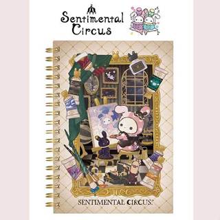 筆記本-憂傷馬戲團 Sentimental Circus San-x 日本進口正版授權