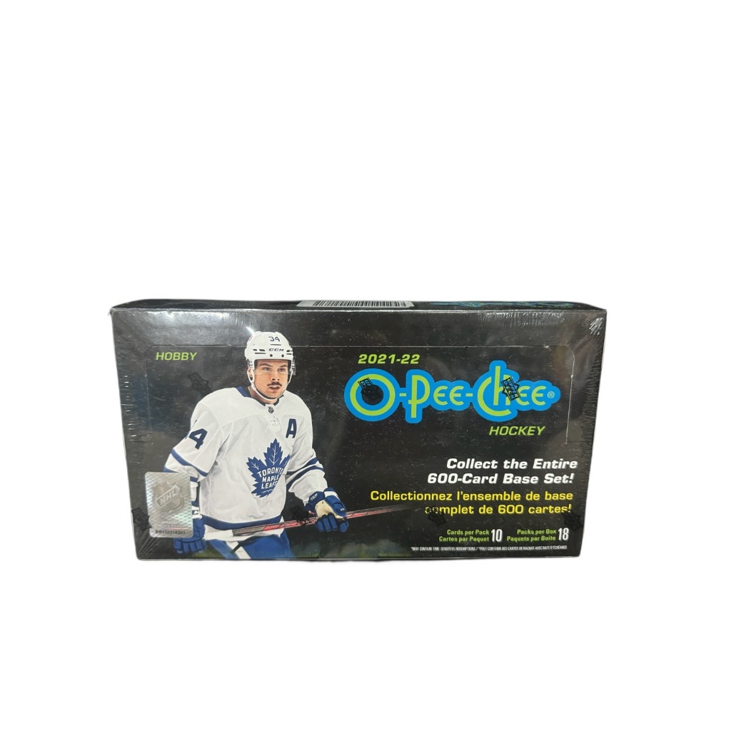 NHL 2021-22 Upper Deck UD O-Pee-Chee Hockey OPC 冰上曲棍球 冰球卡 卡盒