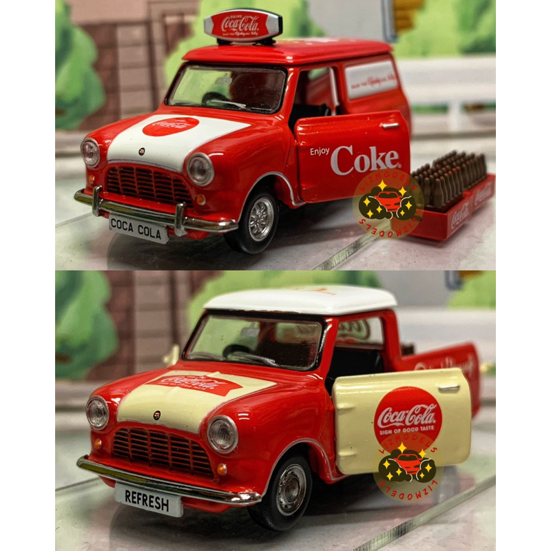 🔅里氏模型車 Tiny 微影 特別版 可樂 Mini Cooper 皮卡 可口可樂 Coca Cola 老咪 合金模型車