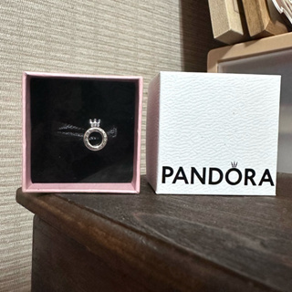 全新現貨特價❤️【Pandora 潘朵拉】 Pandora Logo 皇冠O串飾 皇冠 串珠 項鍊 吊墜