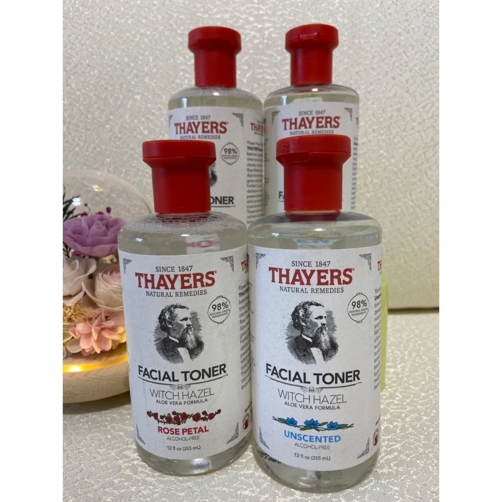 (現貨) 美國Thayers 金縷梅化妝水 355ml 無酒精 (玫瑰水/無香)