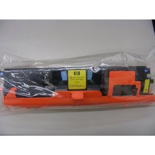 裸裝 HP C9702A 原廠黃色碳粉匣 適用:HP CLJ1500/CLJ2500