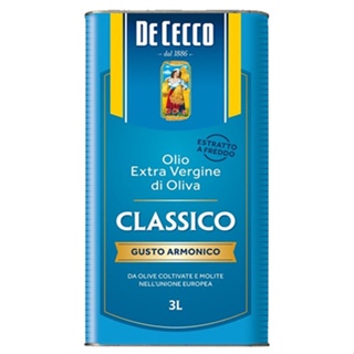 【聖寶】DE CECCO 特級初榨橄欖油鐵桶裝 - 3L/桶