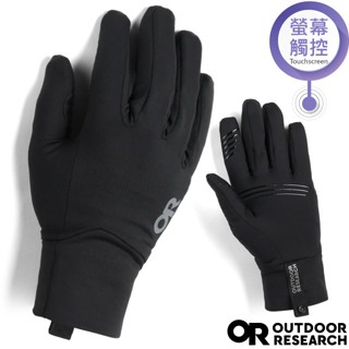 【Outdoor Research】男 款 輕量級透氣保暖智慧抓絨手套(可觸控)/矽膠防滑_黑_OR300560