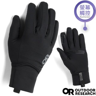 【Outdoor Research】男 款 輕量級透氣保暖智慧抓絨手套(可觸控)/矽膠防滑 黑 OR300560