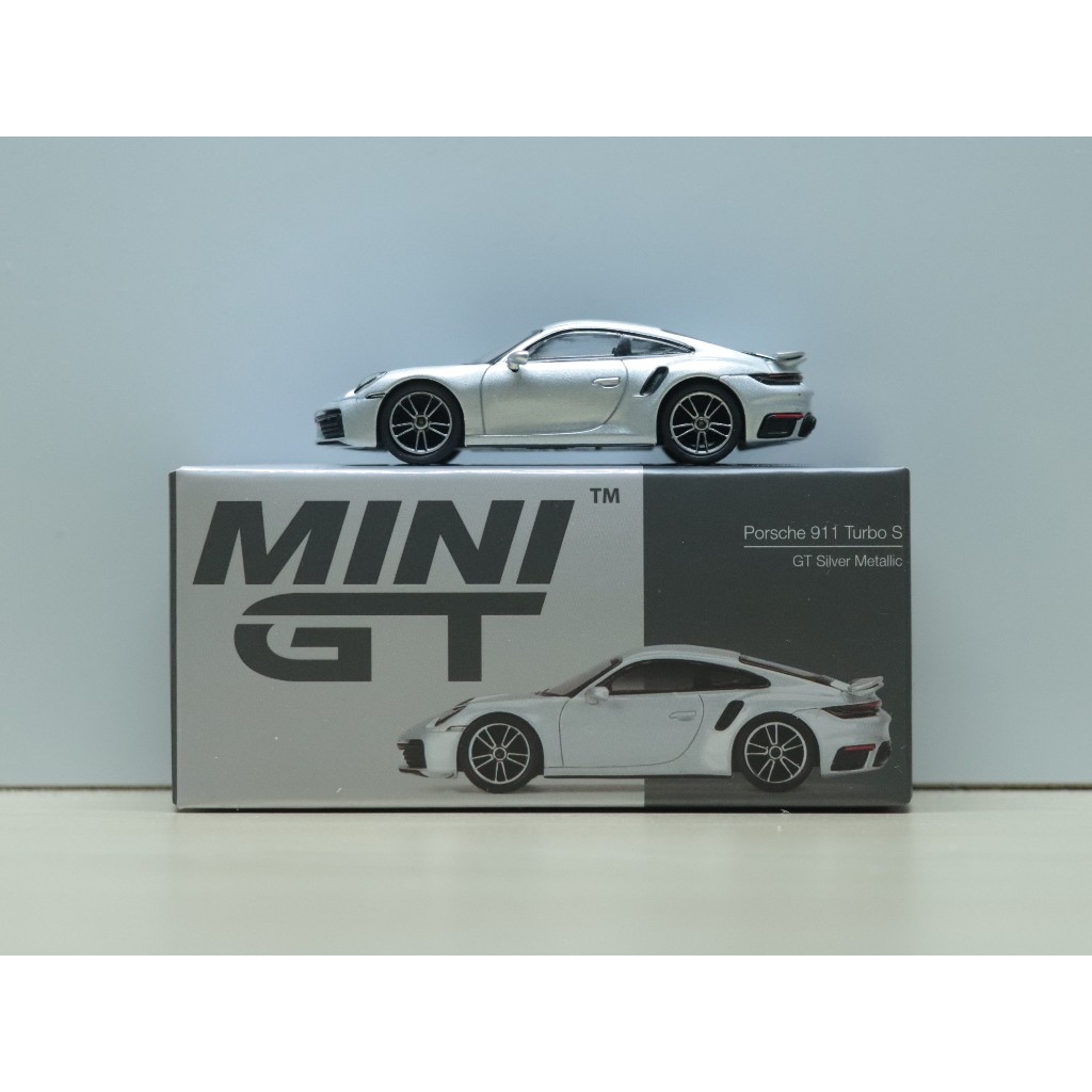 【小小皮商城】《僅拆檢》1/64 MINI GT Porsche 911 Turbo S No.354 保時捷【左駕】
