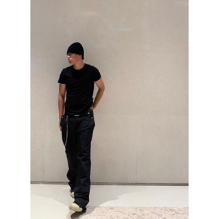 《Chen Shop》SKPN Teflon 秋冬新款 防水 防風 機能 拉鍊 微喇叭 美式戶外 梭織 長褲 男女同款