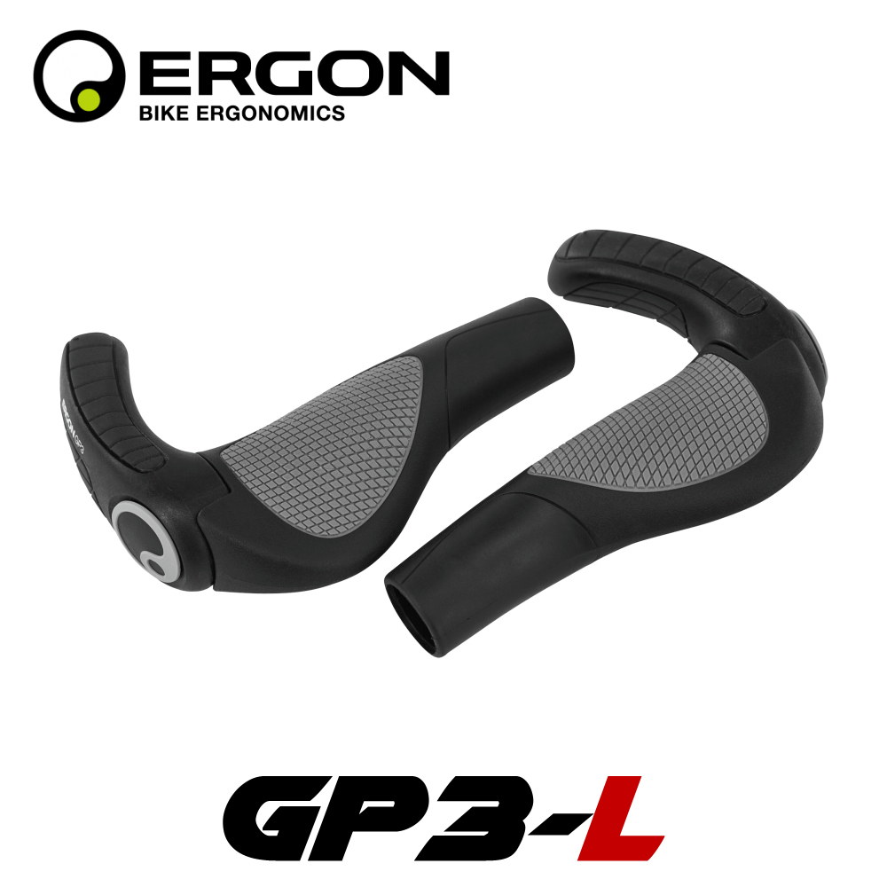 Ergon GP3-L 人間肉球 可調角度 牛角握把 自行車 公路車 登山車 Grips GP3L