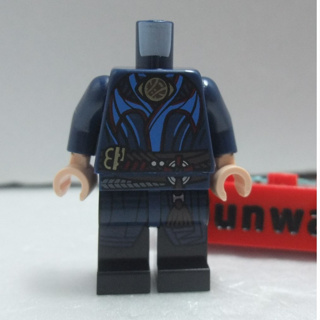 【積木2010】樂高 LEGO 奇異博士 上下身 / 深藍色 道袍 腰帶 身體+腳 / 76218