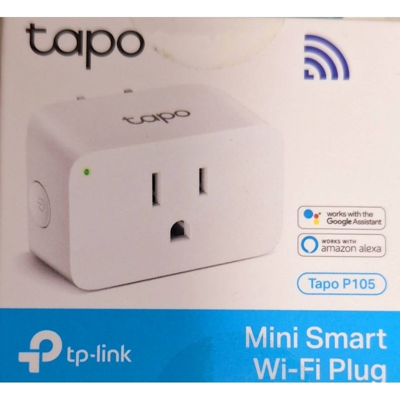 TP-LiNK Tapo p105 新品  迷你型 WiFi 智慧插座