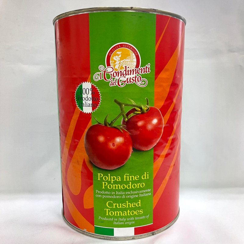"億明食品" 義大利🇮🇹 Italmill 去皮細碎粒蕃茄糊 4.1kg