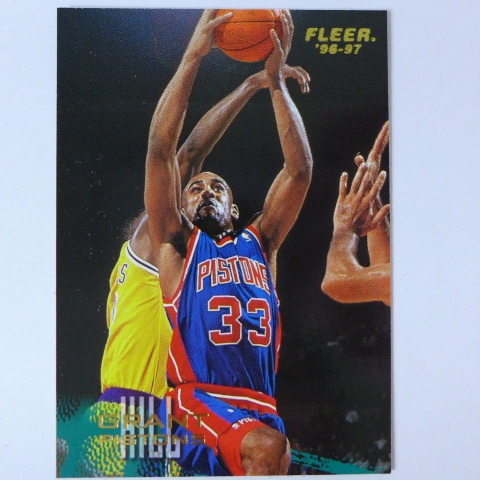 ~Grant Hill/格蘭特·希爾~名人堂/好好先生 1996年FLEER.NBA籃球卡