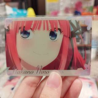 *Ca*~日系賣場~ 餅卡 收藏卡 五等分的花嫁 中野 二乃