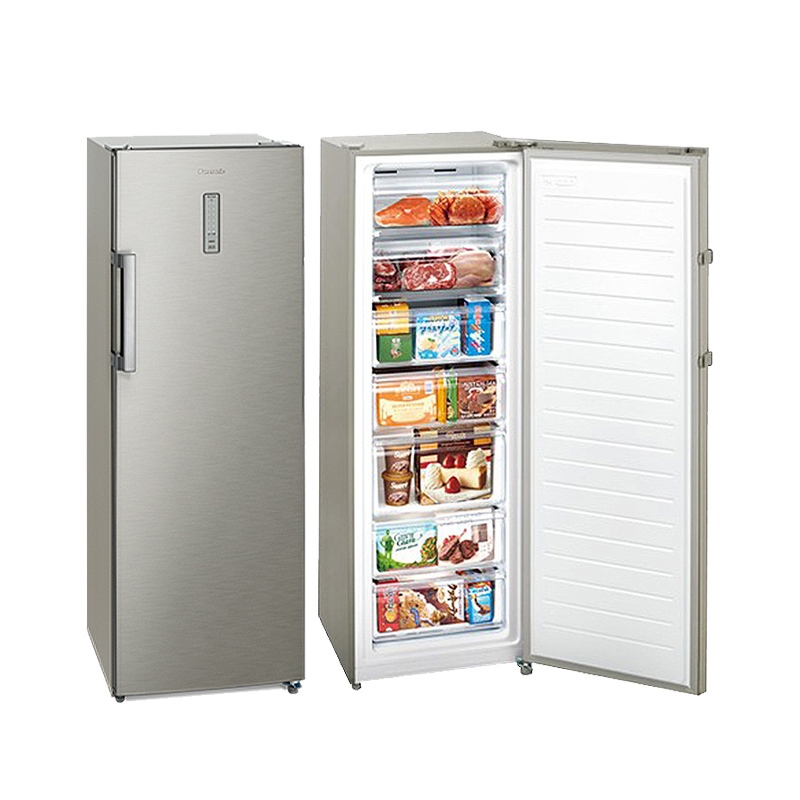 Panasonic國際家電【NR-FZ250A-S】242公升直立式冷凍櫃(含標準安裝)
