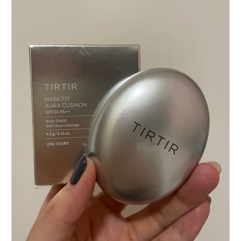 TIRTIR 氣墊粉餅（小顆銀色、色號21N）