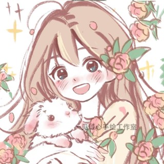 ☆米克喵☆客製Q版手繪頭像 結婚生日禮物 手繪頭像 一見傾心訂製卡通風 全家福情侶寵物漫畫人物 真人照片手繪畫像設計