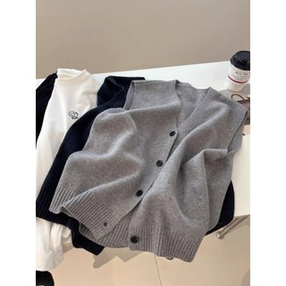 NANAS【L11202】ʟeisurë ♫ ✩‧₊ ғᴀʟʟ ~ 輕日系高質感軟糯糯親膚感針織背心 特價 現貨