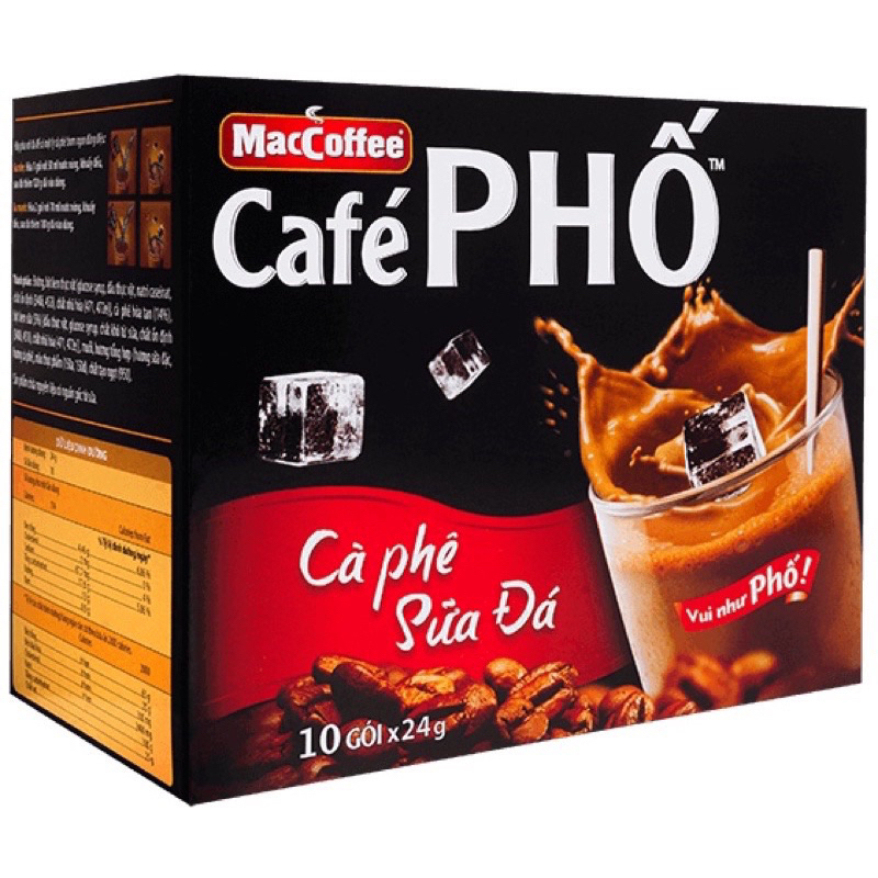 越南咖啡三合一10包-cà phê phố 3in1 10gói