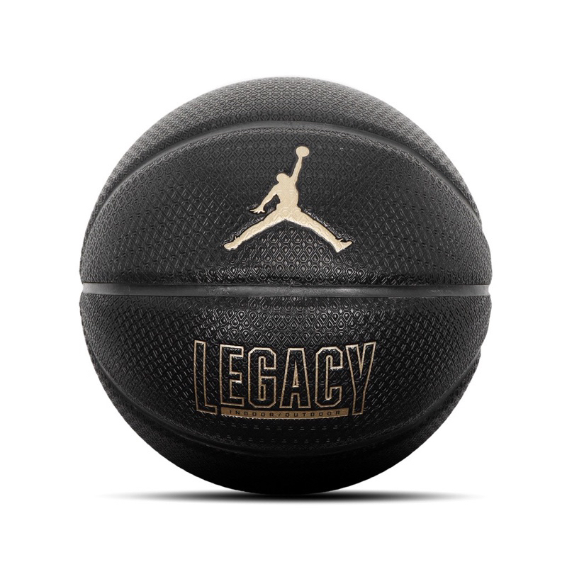 Nike 籃球 Jordan Legacy 2.0 8P 黑 金 7號球 深溝 室內室外適用J100825305107
