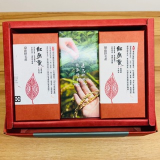 連記茶莊 紅烏龍茶禮盒(75g*2) 重發酵 中烘培 台東鹿野 有機茶園