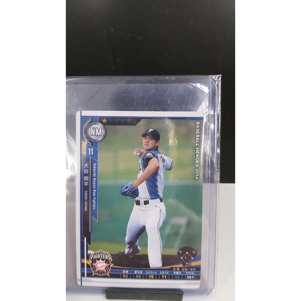 大谷翔平 2014 KONAMI 實況野球 少見 特殊卡 非鑑定卡 Shohei Ohtani 日職 火腿