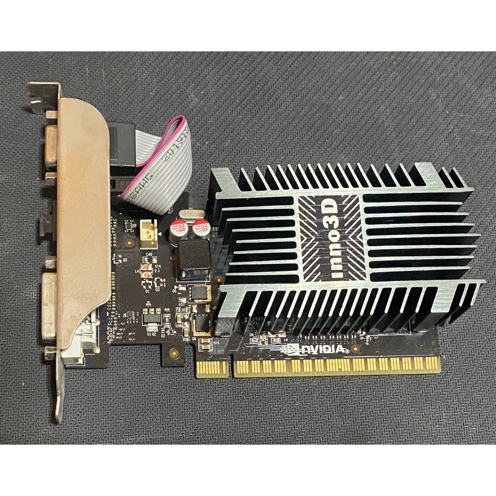 INNO3D 映眾 NVIDIA GeForce GT 710 1GB SDDR3 LP 二手顯示卡