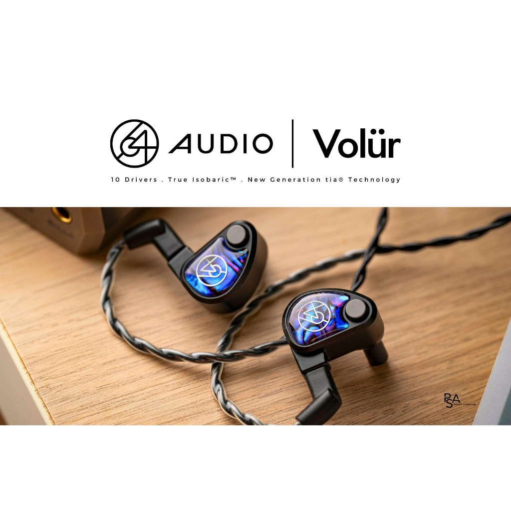 MY IEM 耳機專門店 | 64 Audio Volür 圈鐵混合10單元耳道式耳機 預購中