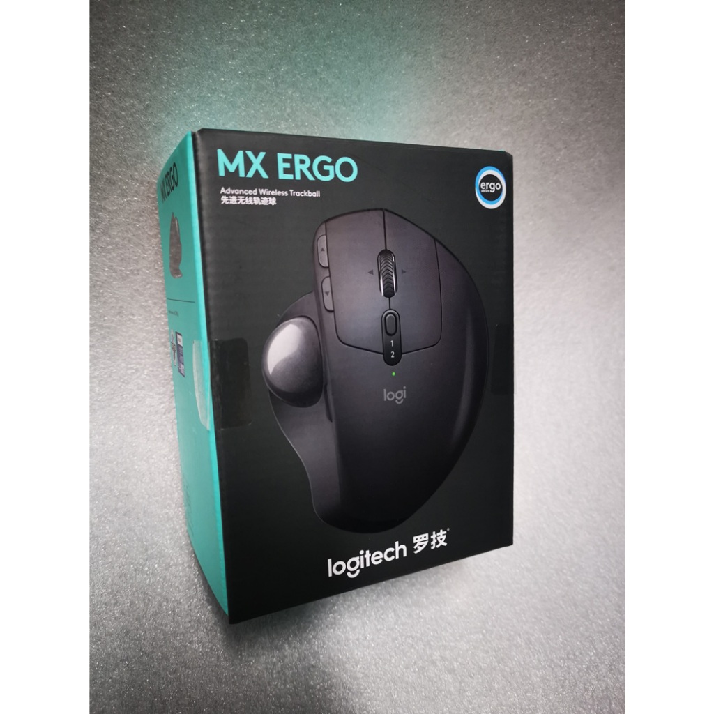 羅技 MX ERGO 全新免運 軌跡球滑鼠 可調節轉軸鼠標 雙模 鼠標 軌跡球 辦公美工繪畫圖商務 球型滑鼠
