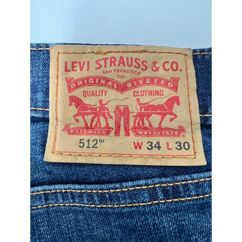 Levi’s  512牛仔褲，正品台灣公司貨