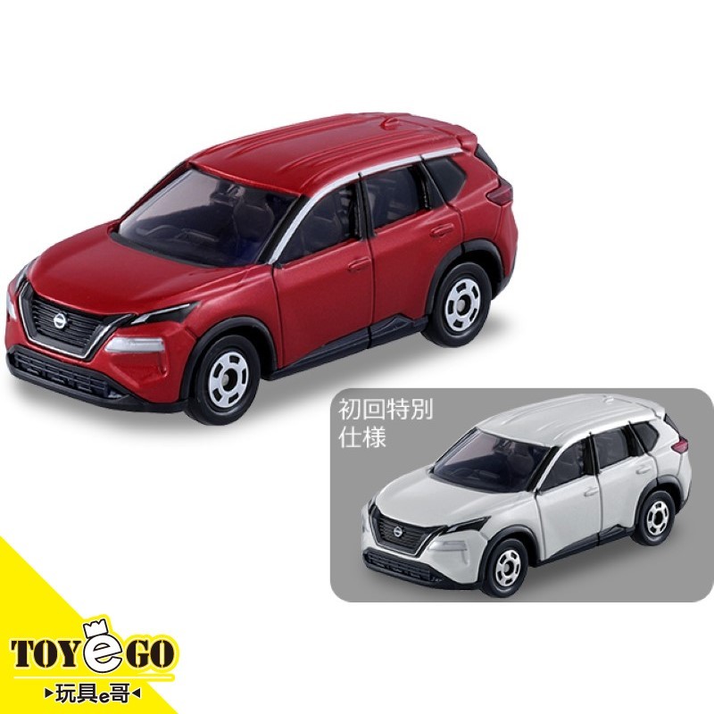 TOMICA 117 日產 日產 X-TRAIL&amp;初回限定 玩具e哥 22827 22825