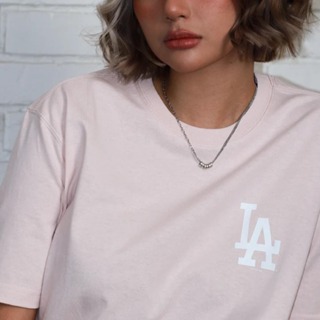 NEW ERA 短袖 上衣 T恤 上衣 MLB CORE BASIC 洛杉磯道奇 粉紅 NE13702550
