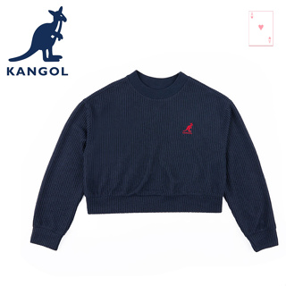 【紅心包包館】KANGOL 英國袋鼠 秋冬 上衣 63521004 女款 深藍