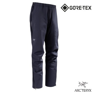 【ARCTERYX 始祖鳥】男 款防風防水透氣長褲 BETA Gore-Tex 風雨褲_黑寶石_X000007189