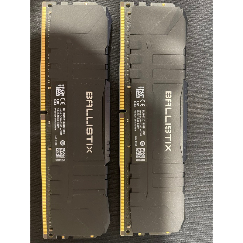 美光 DDR4 Ballistix 3200Mhz 16G*2